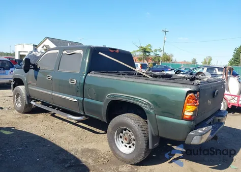 2004 GMC Sierra 2500Hd Slt из США, поврежденный, VIN 1GTHK23204F255773